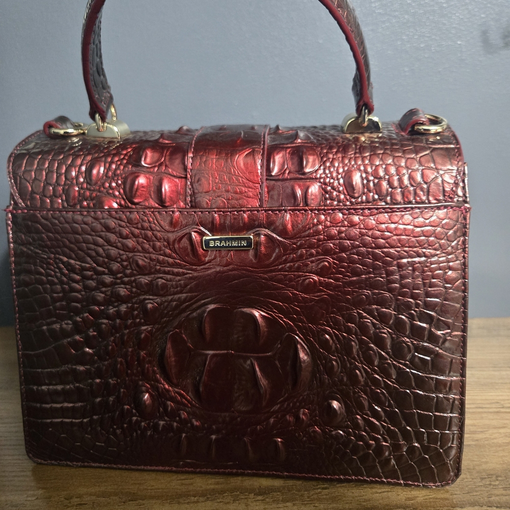 Brahmin Luxe Mini Francine Satchel and Wallet - Picture 3 of 16